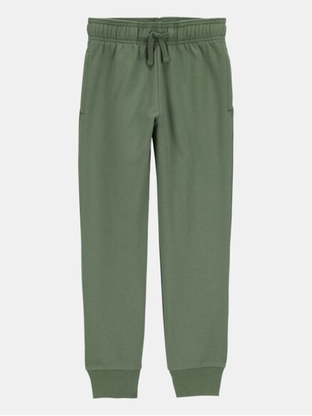 Carter's Boys Pull On Drawstring Jogger Green 5 NWT